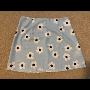 Blue flower Skirt